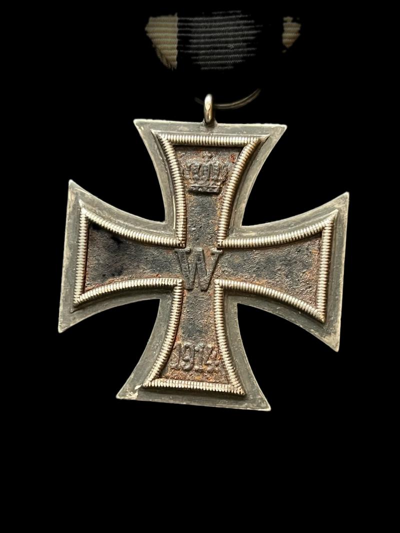 WW1 IRON CROSS 2ND CLASS (MAKER K)