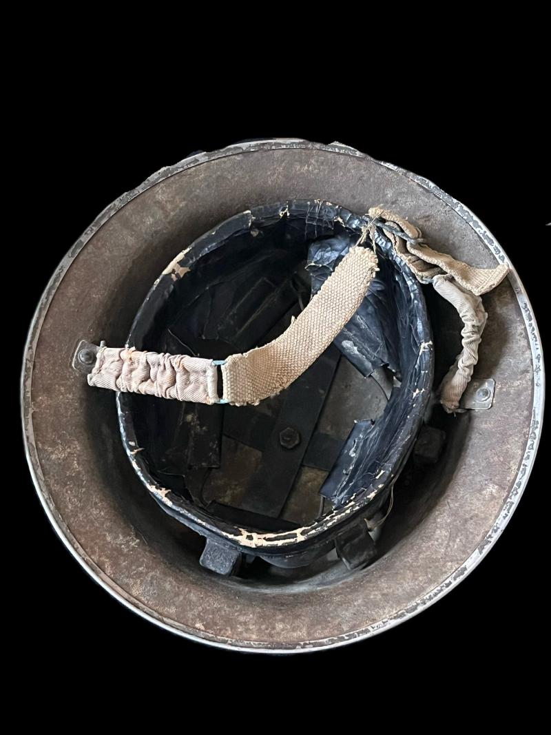 WW2 BRITISH ARMY CAMO MK.II HELMET