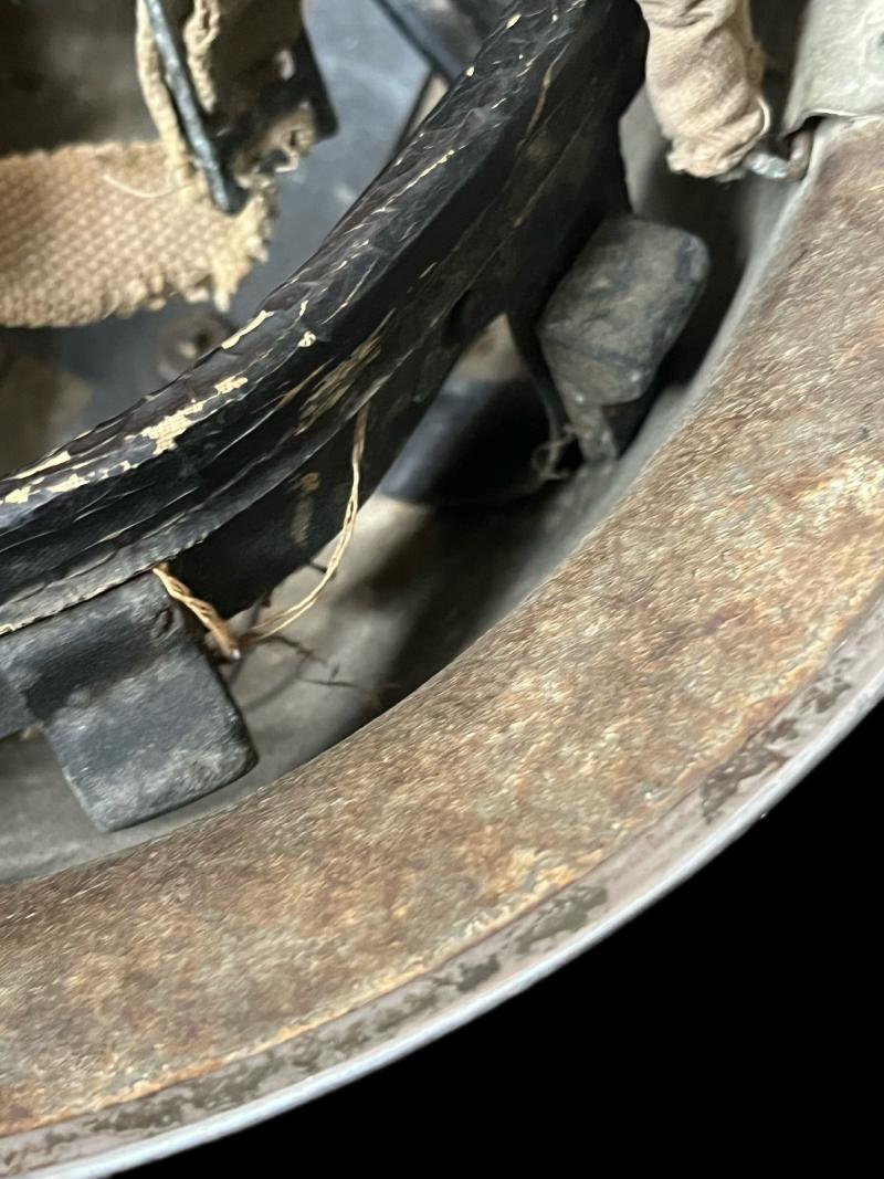 WW2 BRITISH ARMY CAMO MK.II HELMET