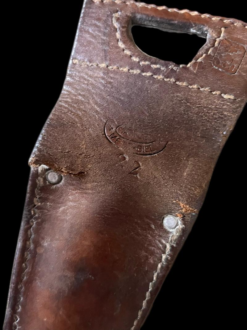 SWISS M-1889/1914 SAW BACK BAYONET