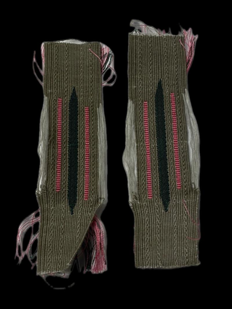 REPRODUCTION WW2 GERMAN ARMY PANZER ENLISTED MANS COLLAR TABS