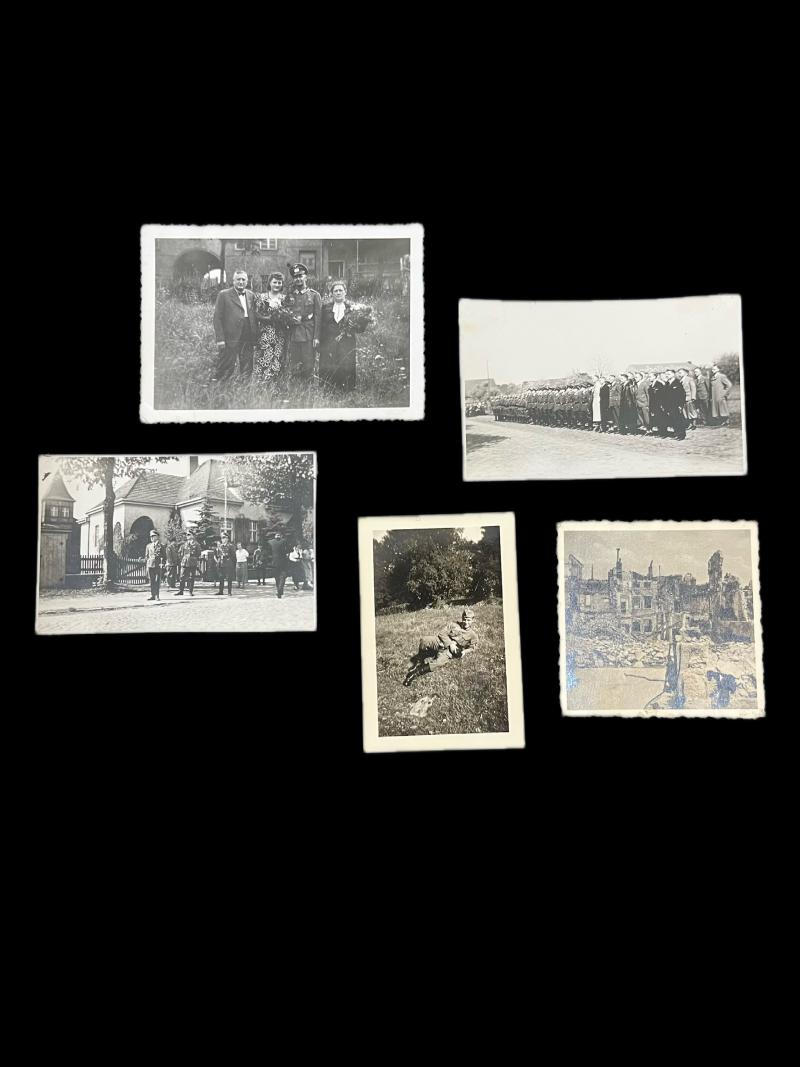5 X WW2 GERMAN PICTURES