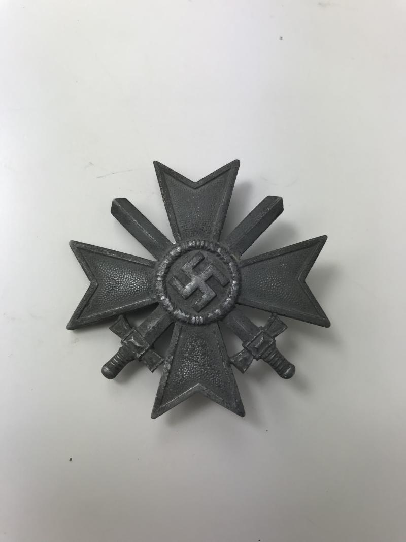 WW2 GERMAN WAR MERIT CROSS WITH SWORDS 1ST CLASS