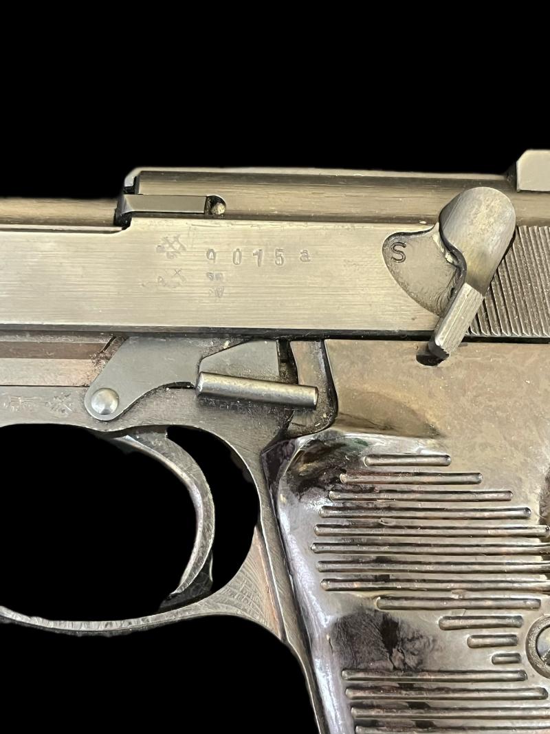 DEACTIVATED WW2 GERMAN P38 PISTOL (BYF) (FULLY MATCHING) (EU DEACTIVATION)