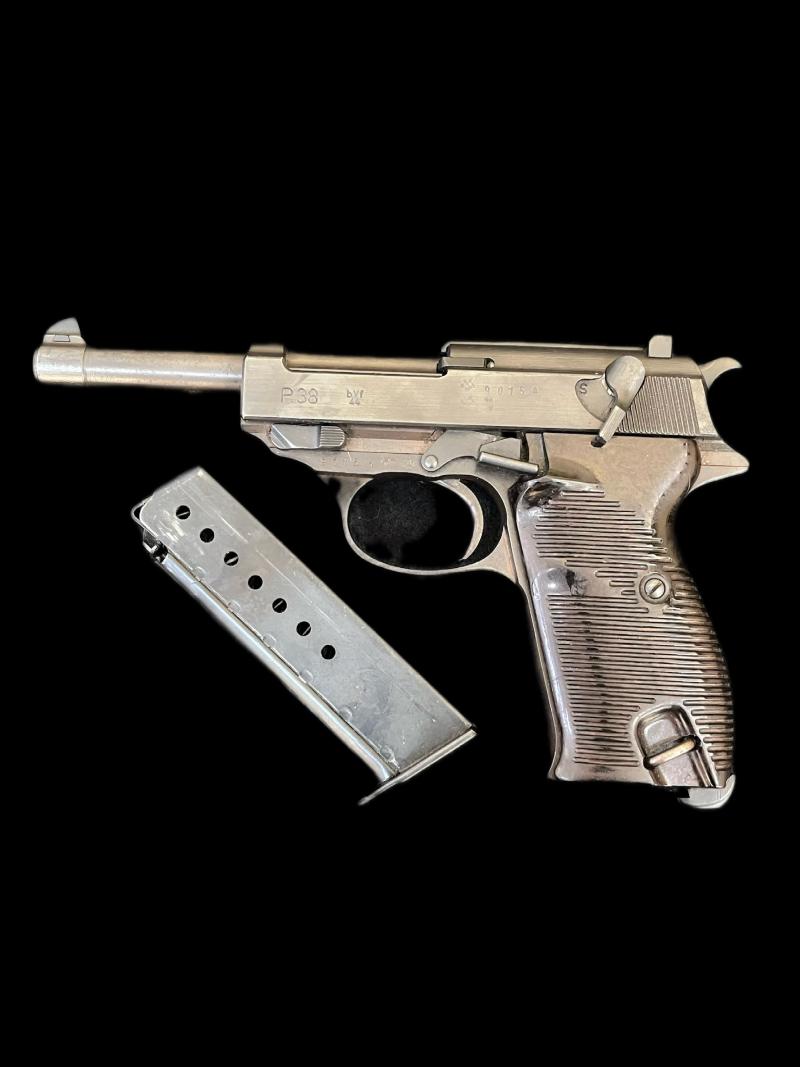 DEACTIVATED WW2 GERMAN P38 PISTOL (BYF) (FULLY MATCHING) (EU DEACTIVATION)