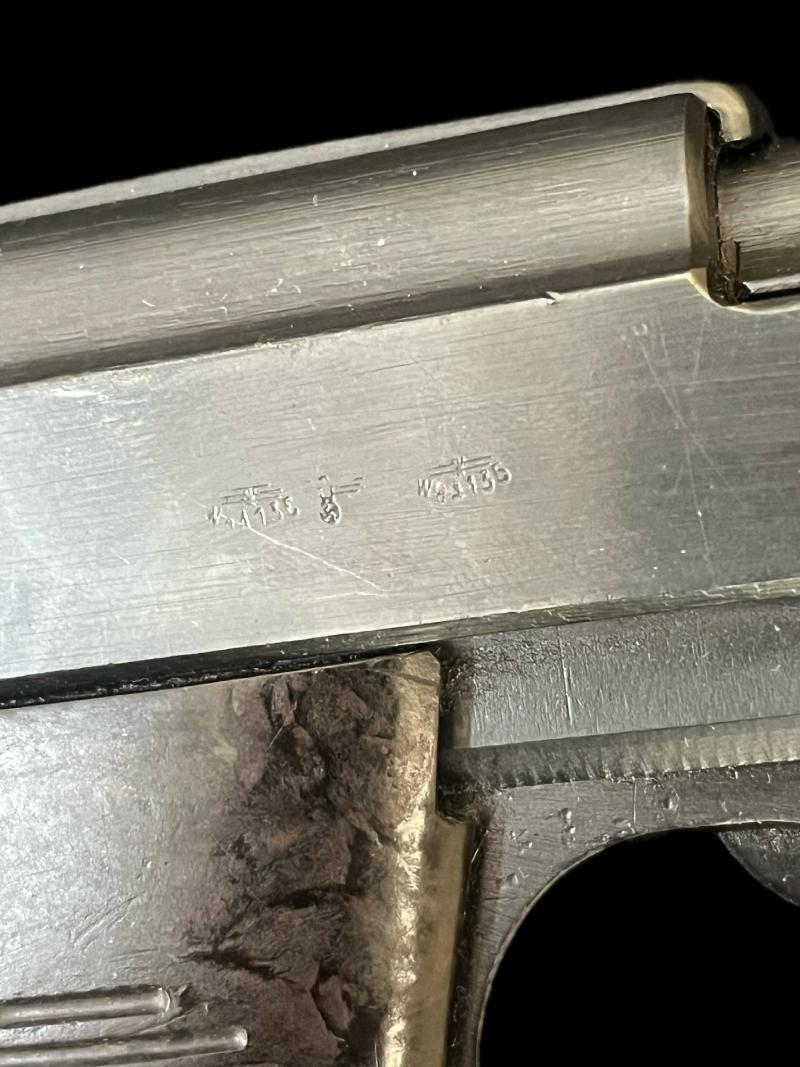 DEACTIVATED WW2 GERMAN P38 PISTOL (BYF) (FULLY MATCHING) (EU DEACTIVATION)