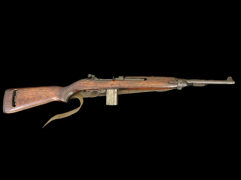 DEACTIVATED WW2 UNDERWOOD M1 CARBINE RIFLE (UK DEACTIVATION)
