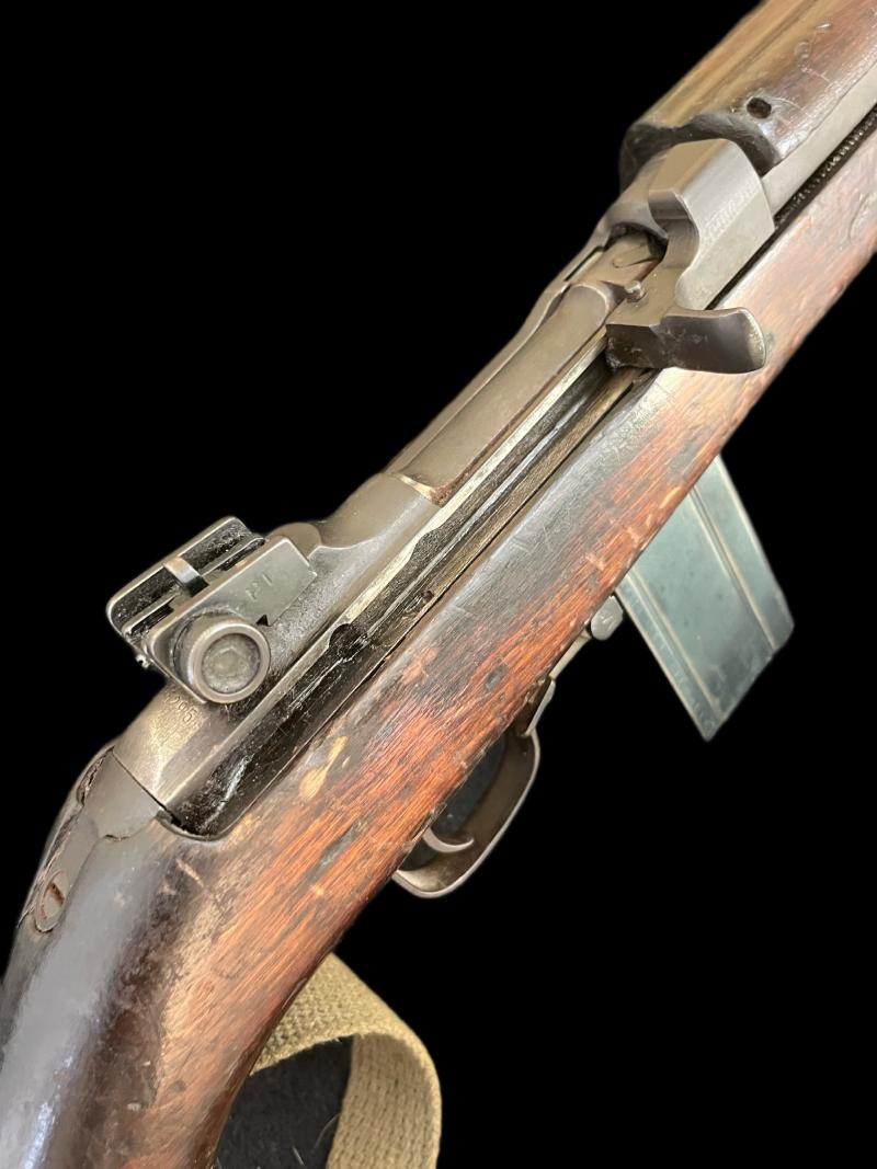 DEACTIVATED WW2 UNDERWOOD M1 CARBINE RIFLE (UK DEACTIVATION)