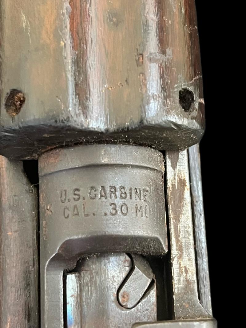 DEACTIVATED WW2 UNDERWOOD M1 CARBINE RIFLE (UK DEACTIVATION)