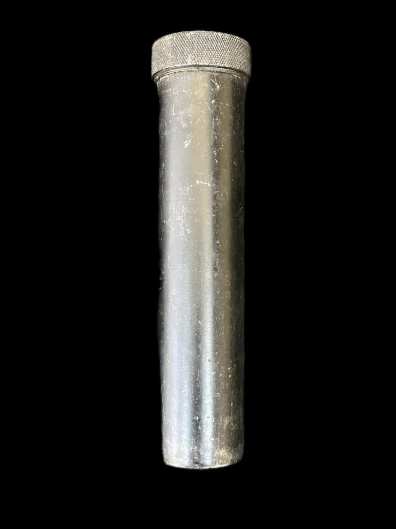 WW2 GERMAN MG13 FLASH HIDER IN ORIGINAL STEEL CASE