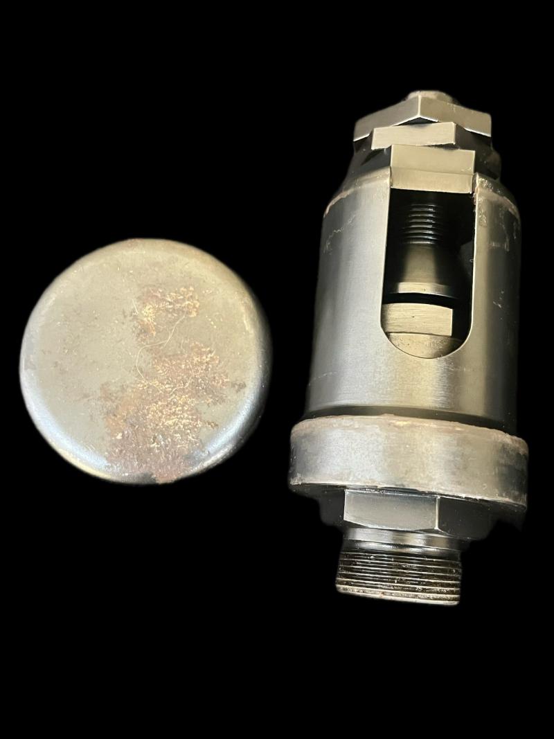 WW2 GERMAN MG13 BLANK FIRING ATTACHMENT IN TRANSIT TUBE