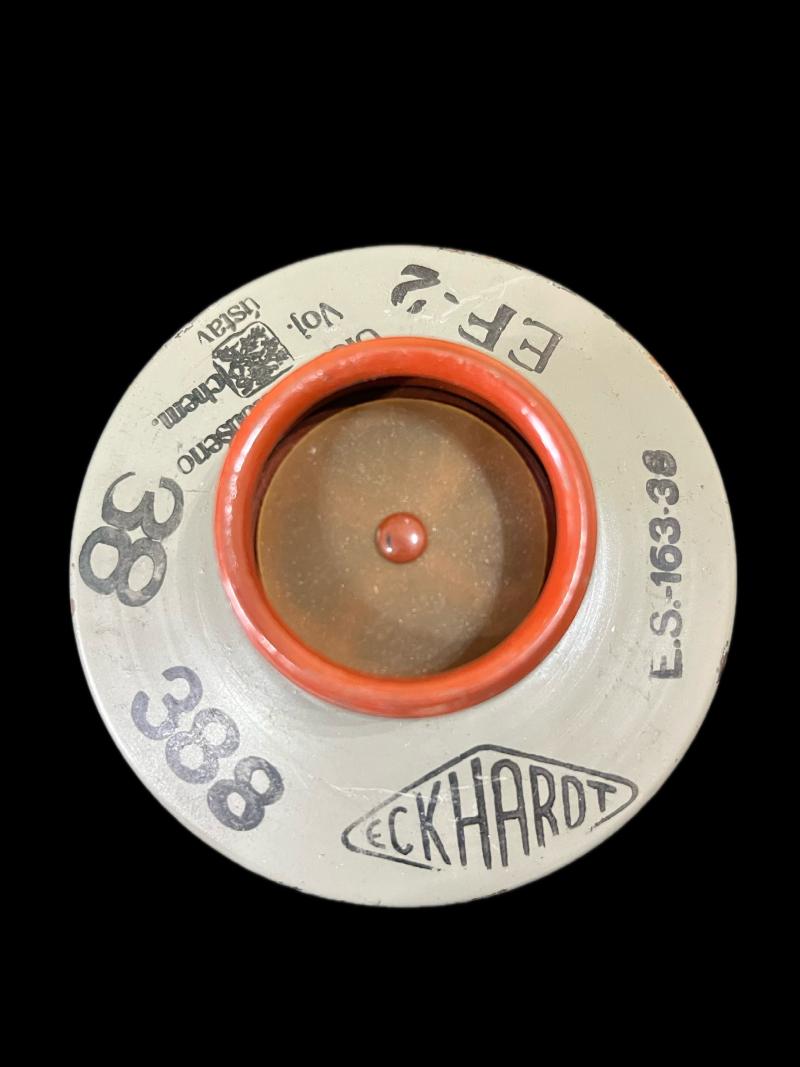 WW2 CZECH FATRA VZ.35 GAS MASK WITH FILTER AND TIN