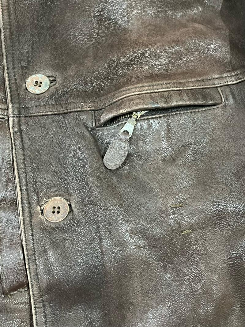 WW2 GERMAN LUFTWAFFE LEATHER JACKET