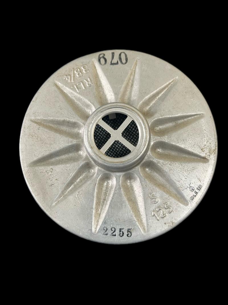 WW2 GERMAN GAS MASK FILTER