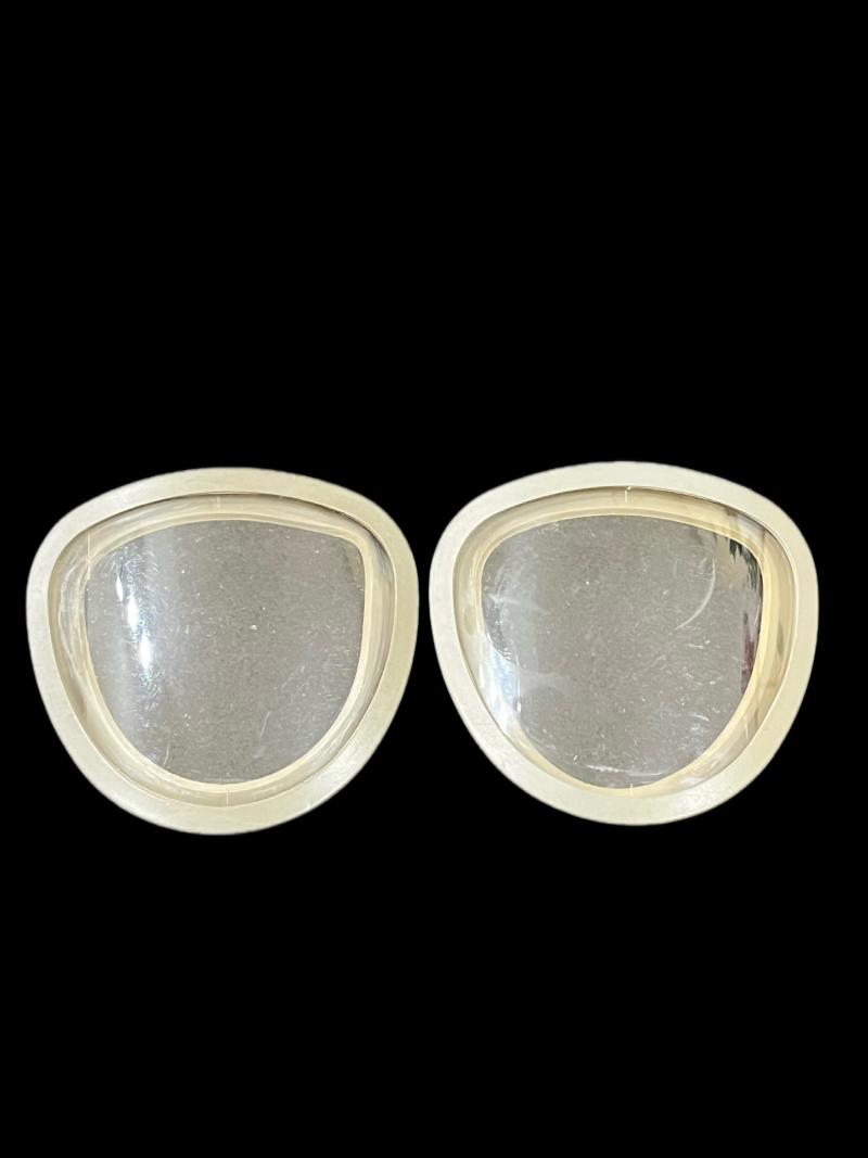 CZECH M10 GAS MASK LENSES