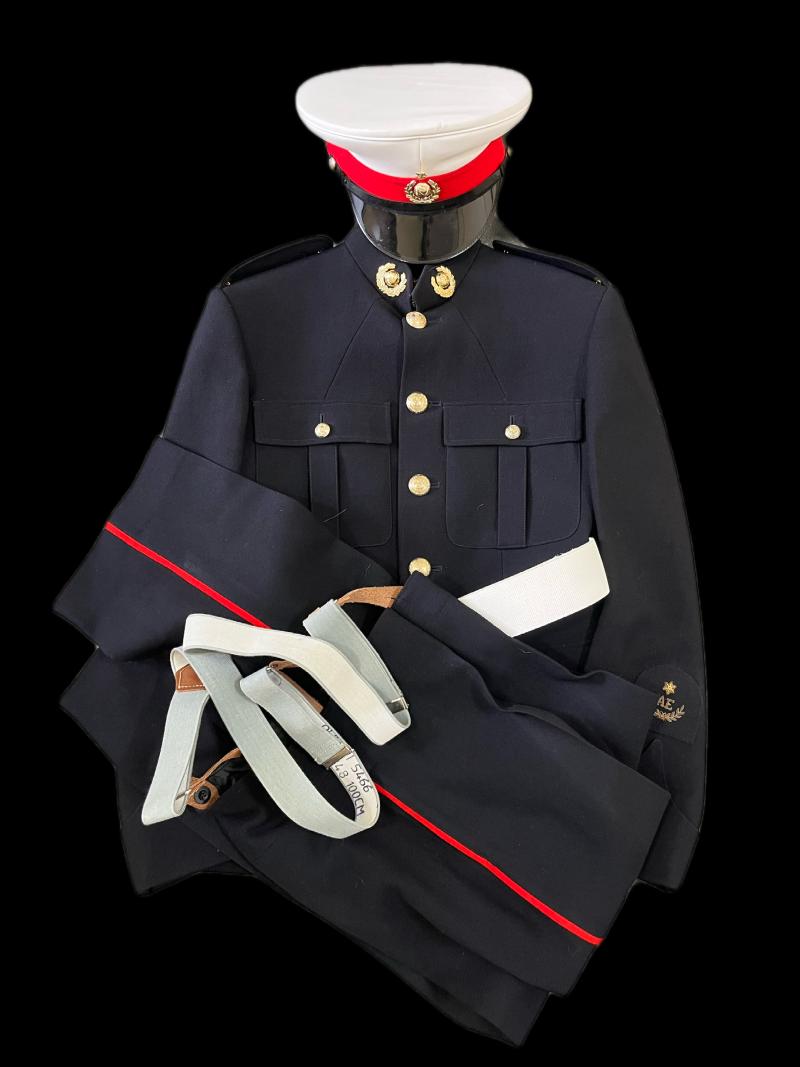 ROYAL MARINE NO.1 DRESS UNIFORM AND CAP