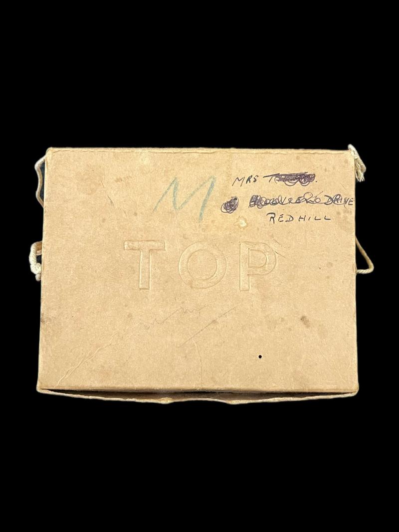 WW2 BRITISH CIVILIAN GAS MASK IN BOX