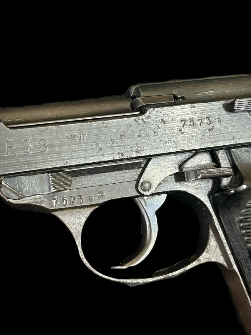 DEACTIVATED WW2 GERMAN P38 PISTOL (OLD SPEC DEACTIVATION)