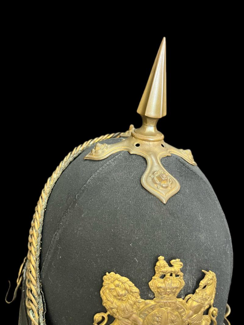 VICTORIAN ROYAL ENGINEERS HELMET