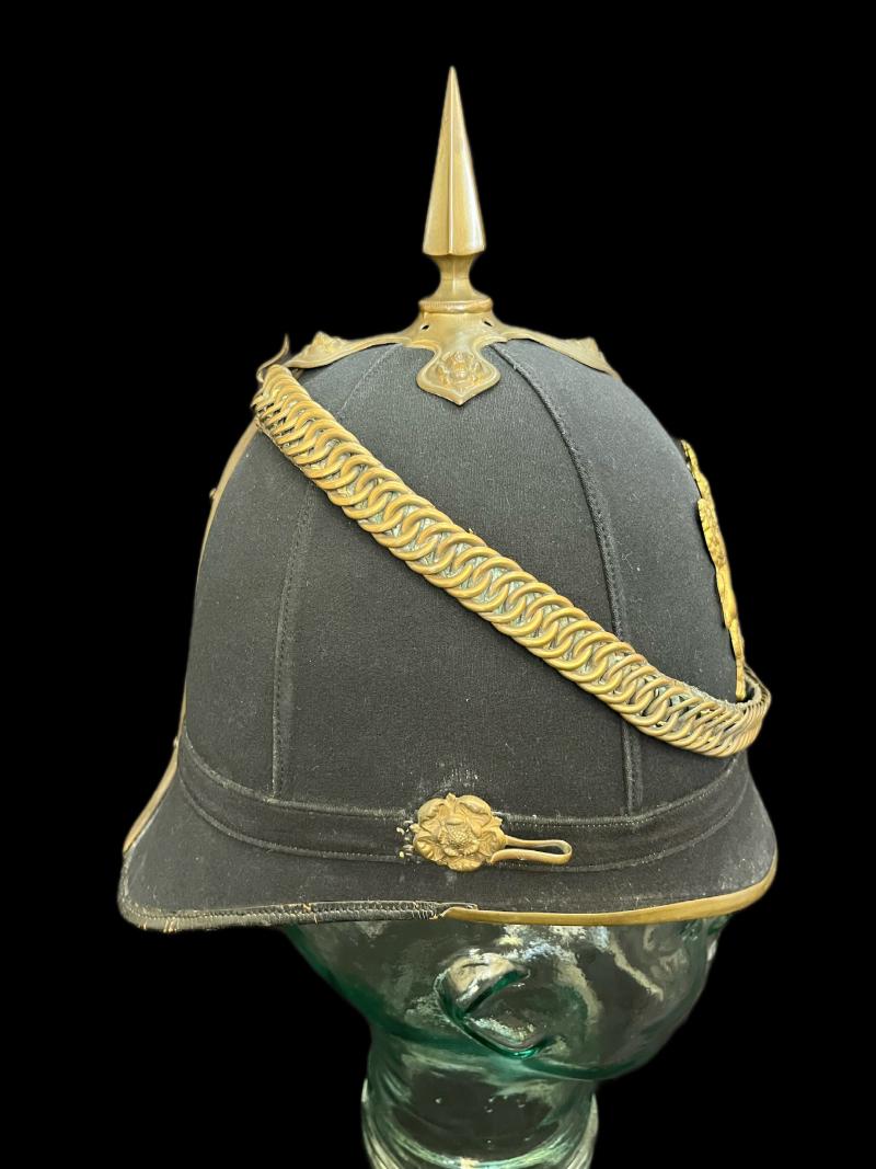 VICTORIAN ROYAL ENGINEERS HELMET