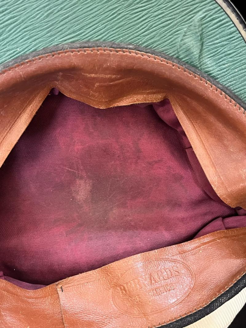 WW2 NAVY CHIEF PETTY OFFICER'S CAP AND TIN (NAMED D.KEMP)