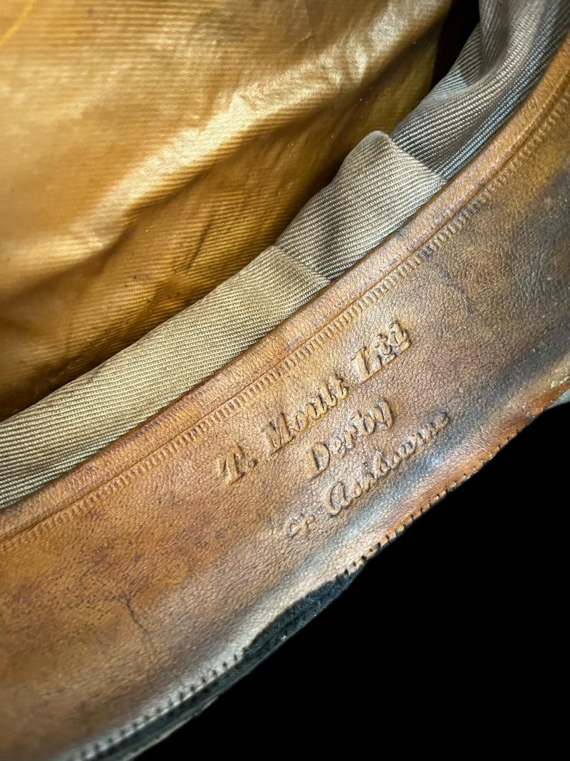 WW2 BRITISH KINGS ROYAL RIFLES CORPS OFFICER'S PEAKED CAP