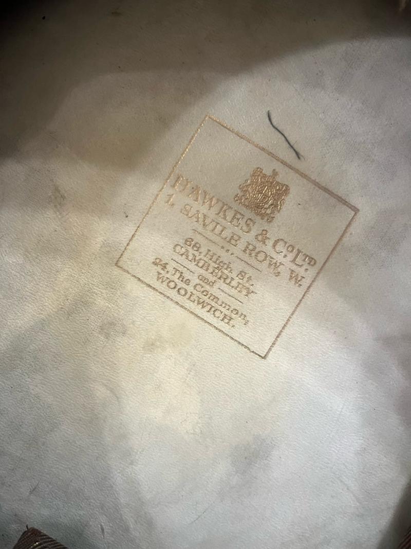 ROYAL ARMY ORDNANCE CORPS BRIGADIER'S PEAK CAP