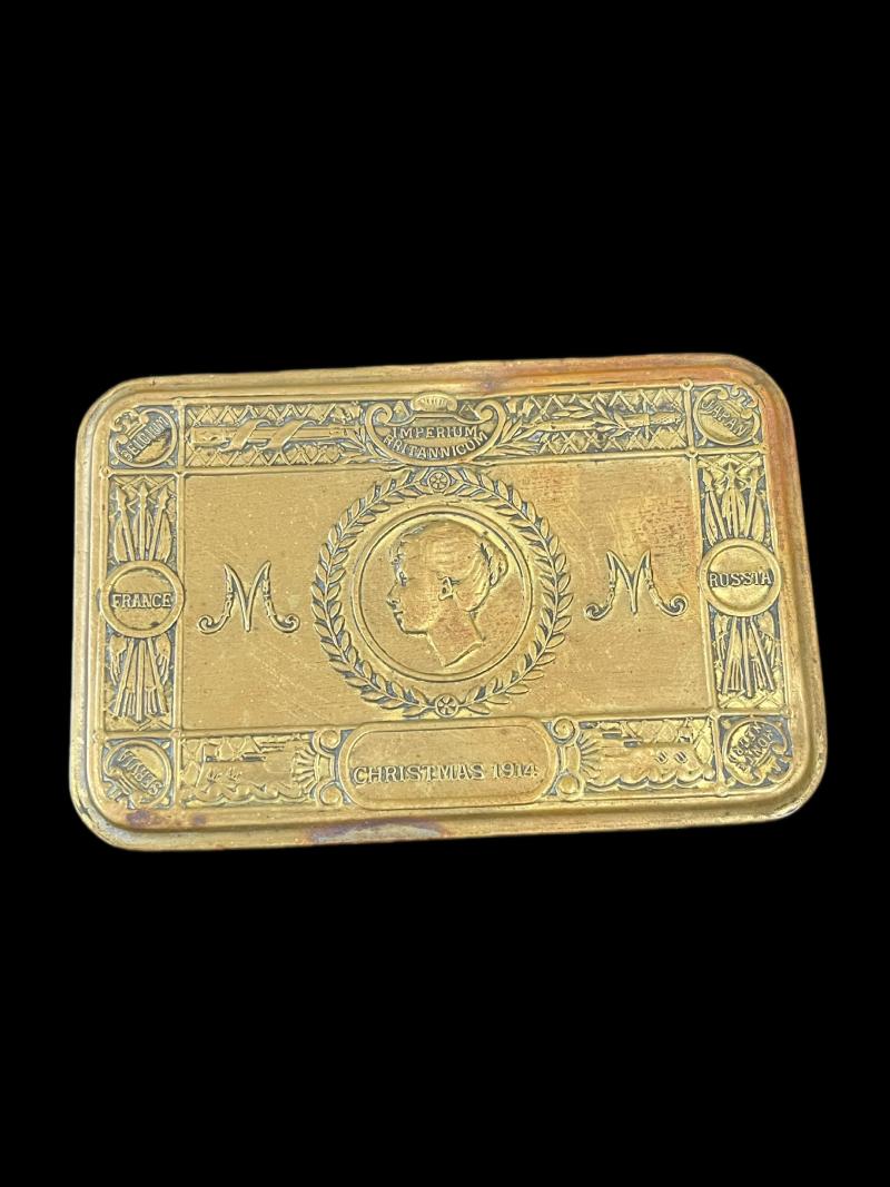 PRINCESS MARY'S CHRISTMAS 1914 GIFT TIN