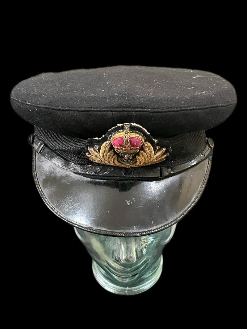 WW2 ROYAL NAVY OFFICER'S CAP