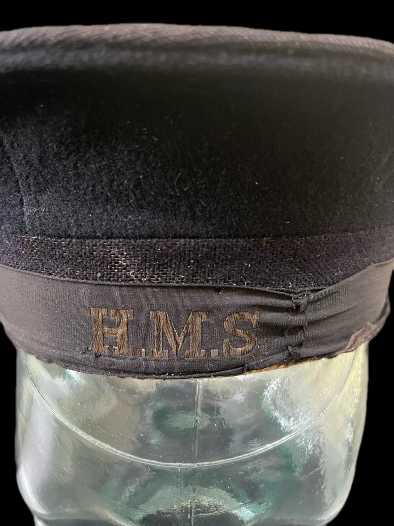 WW2 ROYAL NAVY H.M.S SAILORS HAT