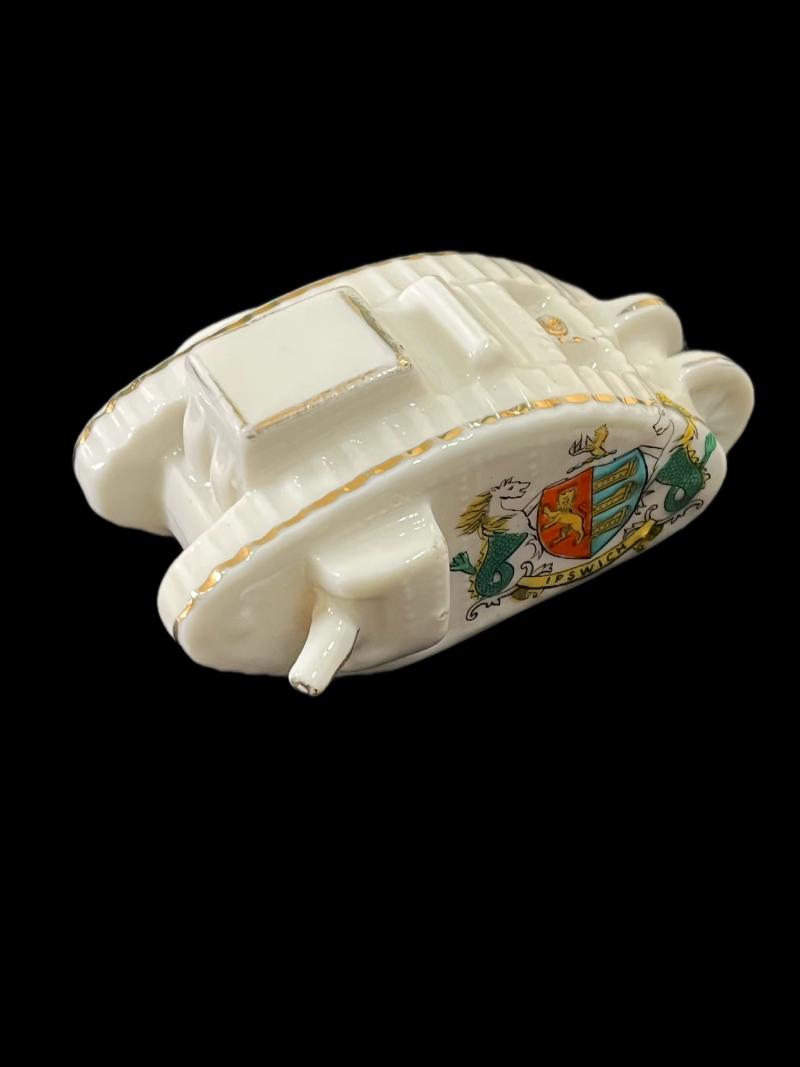 WW1 CHINA BRITISH TANK (IPSWICH)