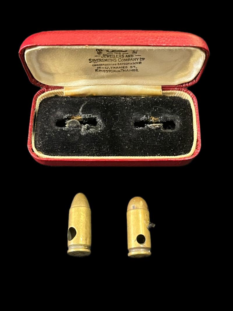 2 X INERT 9MM BULLETS IN CASE