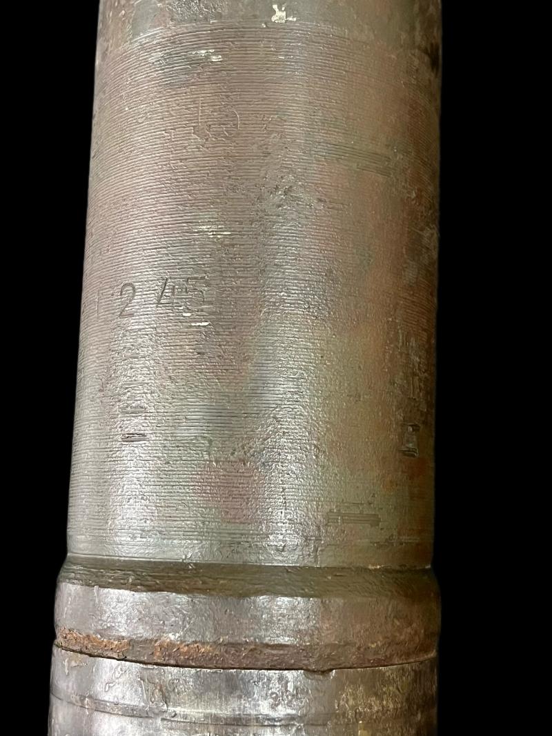 WW2 GERMAN 7.5CM KWK STUG SHELL (INERT)