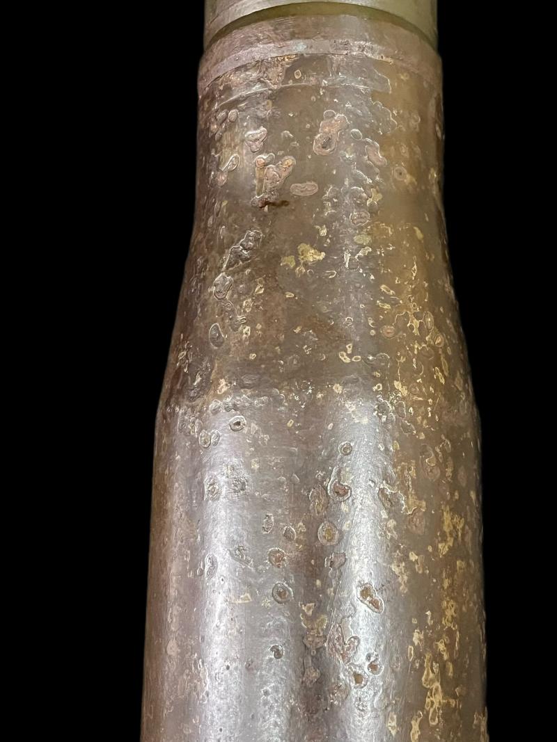 WW2 GERMAN 7.5CM KWK STUG SHELL (INERT)
