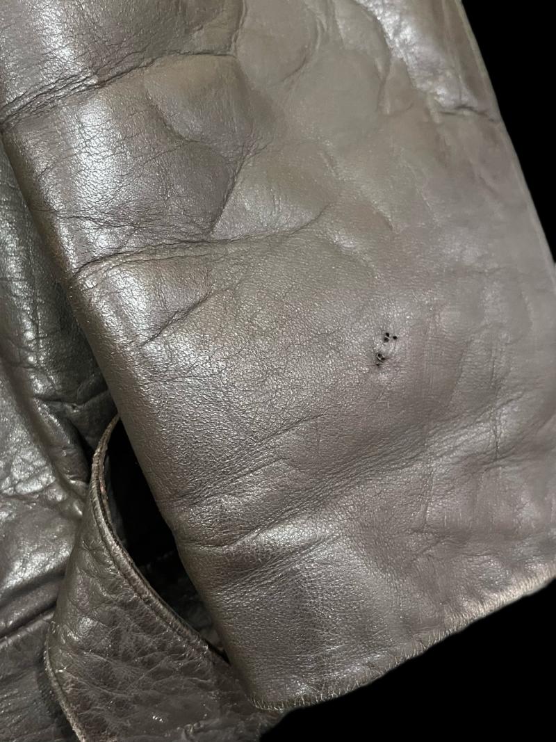 EARLY POST WAR GERMAN LEATHER JACKET (CONSIGNMENT)