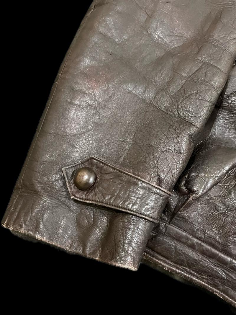 EARLY POST WAR GERMAN LEATHER JACKET (CONSIGNMENT)