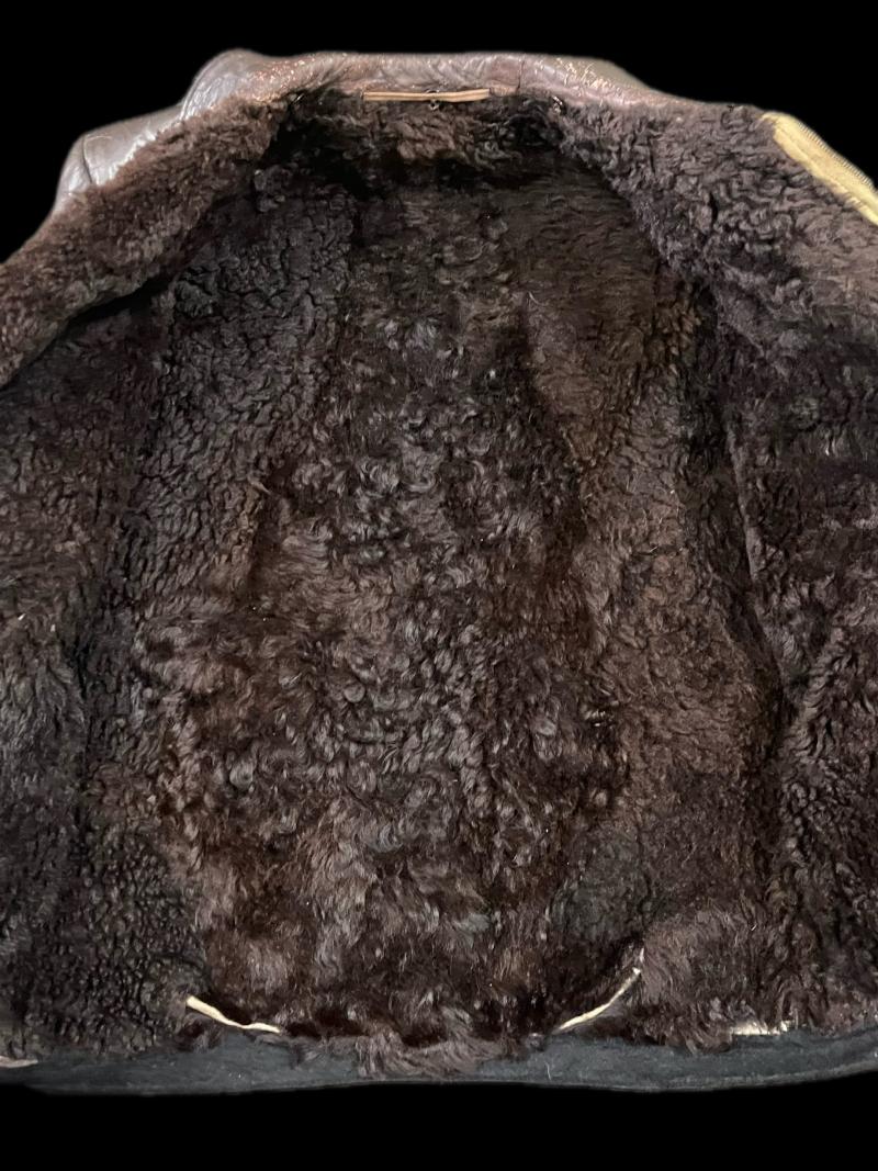 EARLY POST WAR GERMAN LEATHER JACKET (CONSIGNMENT)