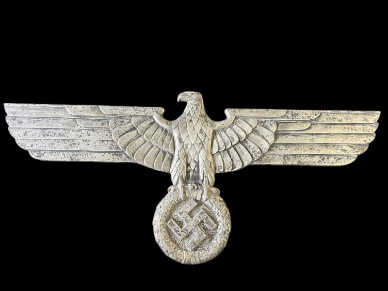 REPRODUCTION WW2 THIRD REICH ‘REICHSBARN’ LARGE RAILROAD EAGLE ’90CM’ BY APAG