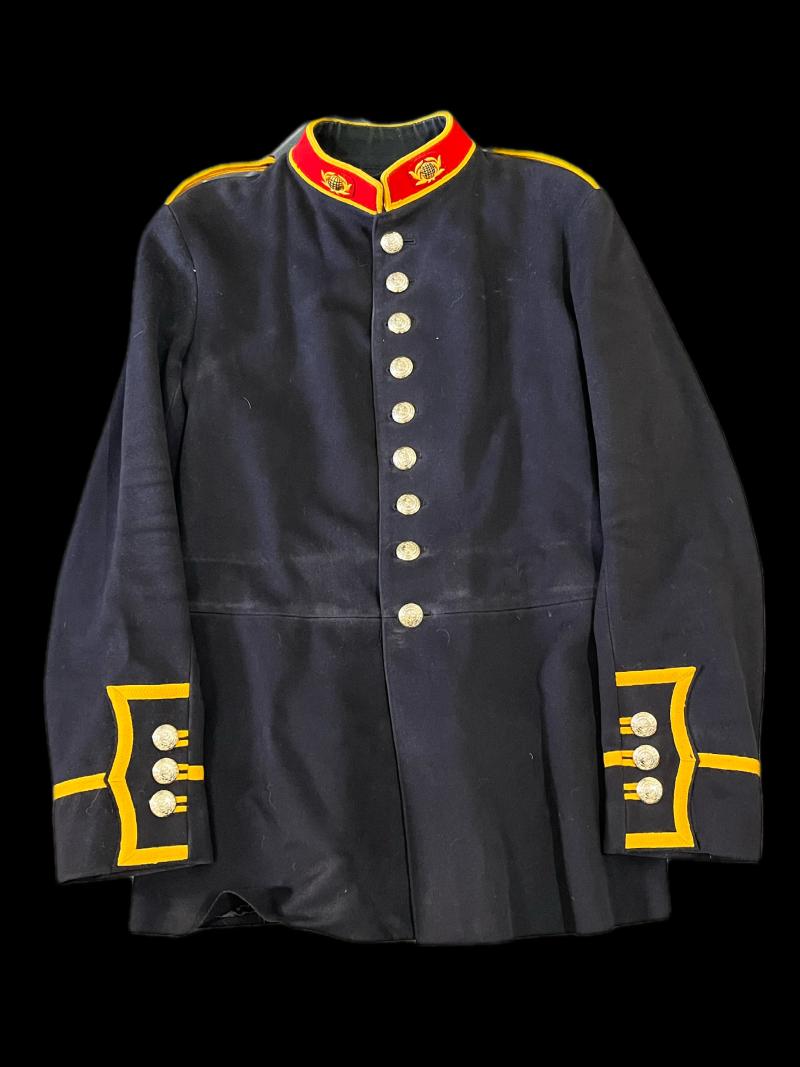 ROYAL MARINES YELLOW BRAIDED BAND TUNIC