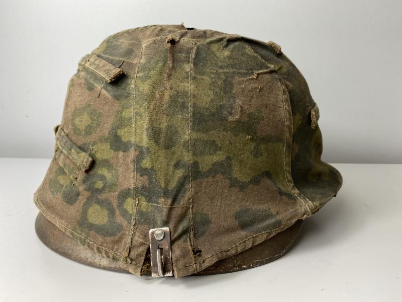 WW2 GERMAN WAFFEN-SS HELMET COVER