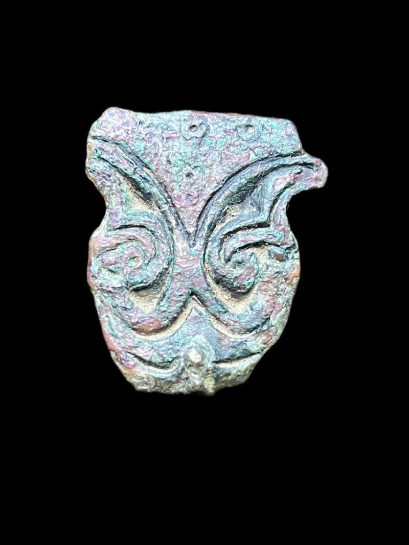 8TH-11TH CENTURY VIKING ODINS FACE STRAP END