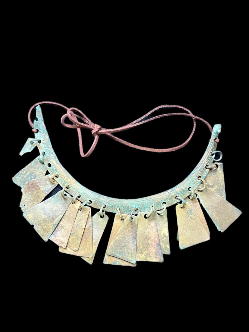 8TH-11TH CENTURY VIKING WOMAN'S BRONZE NECKLACE