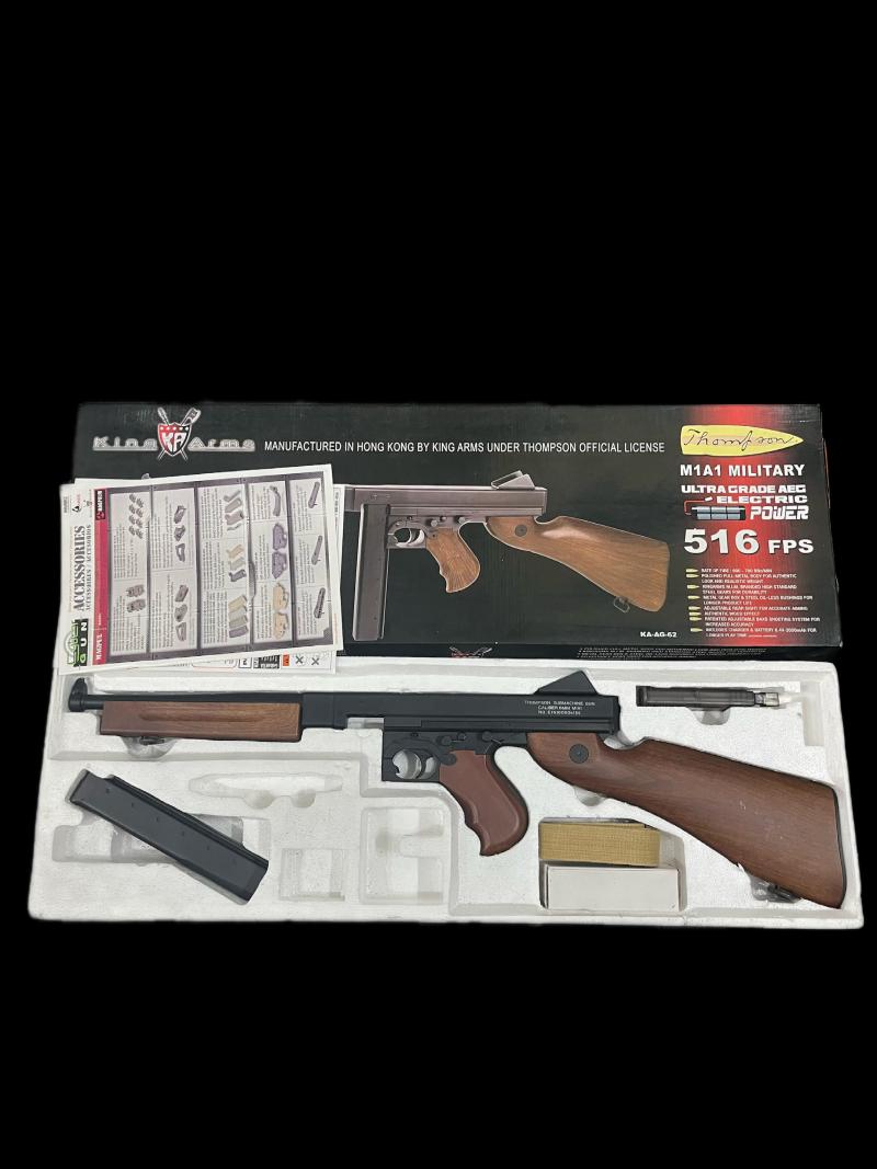 AIRSOFT KING ARMS M1A1 THOMPSON SMG