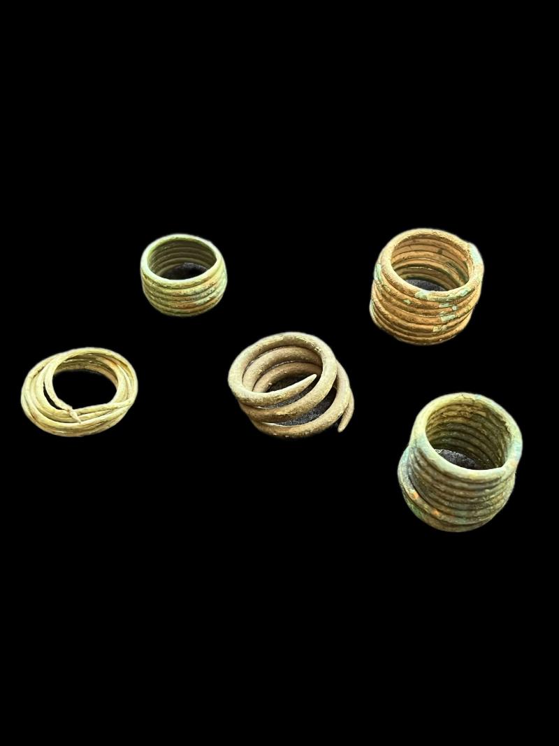8TH-11TH CENTURY VIKING TWISTED RINGS (ONE ONLY)