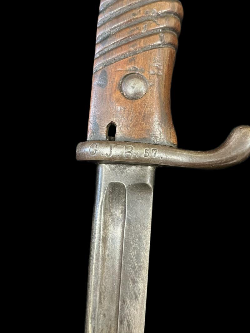 WW1 GERMAN S98 BAYONET AND SCABBARD