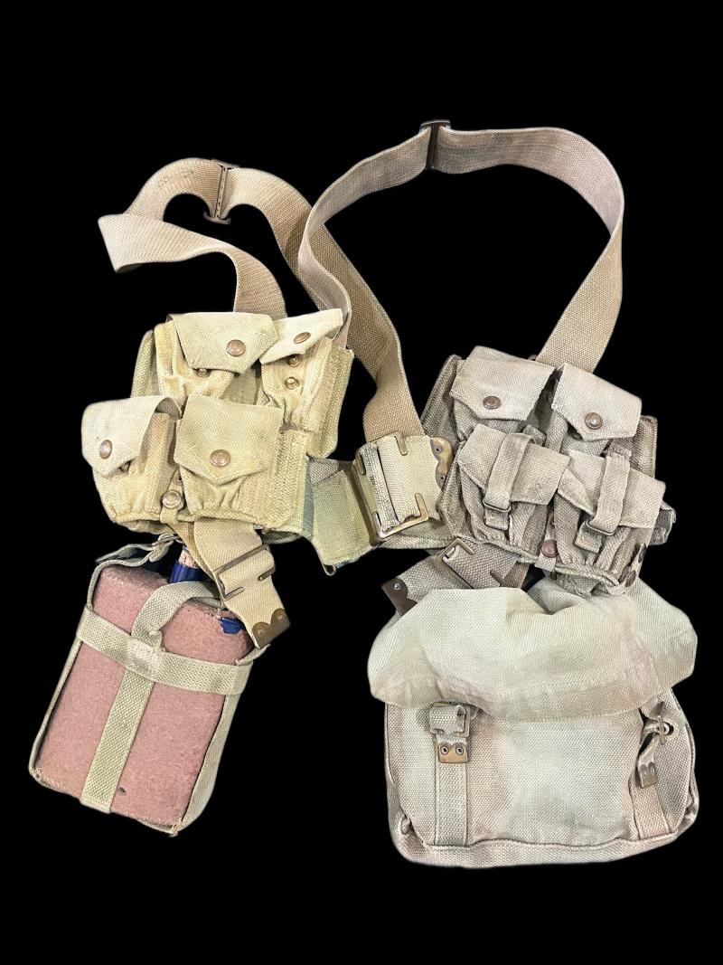WW1 BRITISH 1908 PATTERN WEBBING SET
