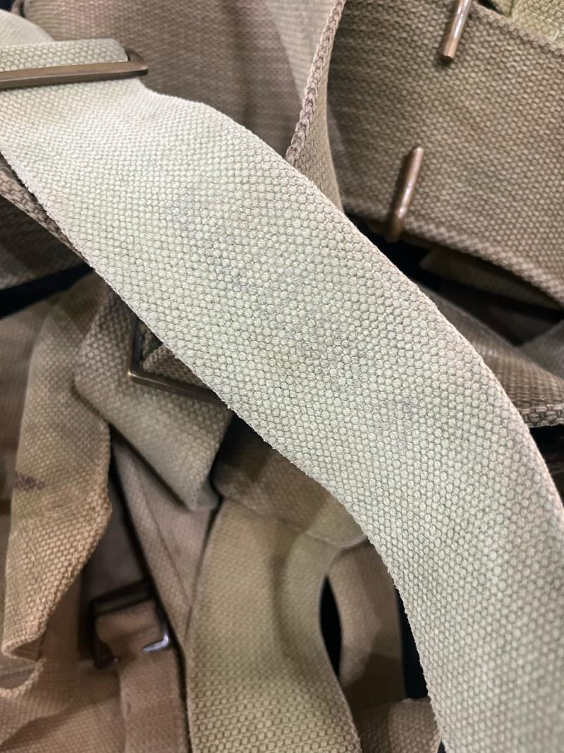 WW1 BRITISH 1908 PATTERN WEBBING SET