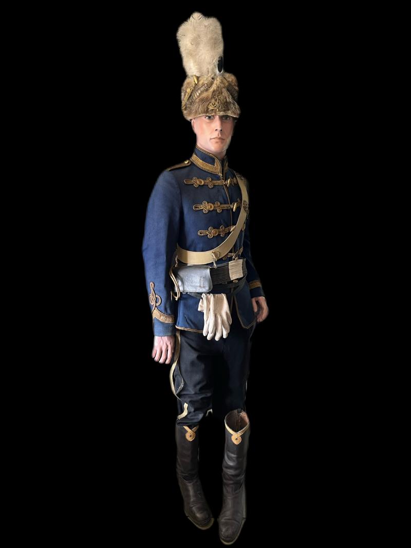 PREUSEN HUSAR UNDER KAISER WILHELM I UNIFORM SET (NR.7 (1ST RHEINISH)