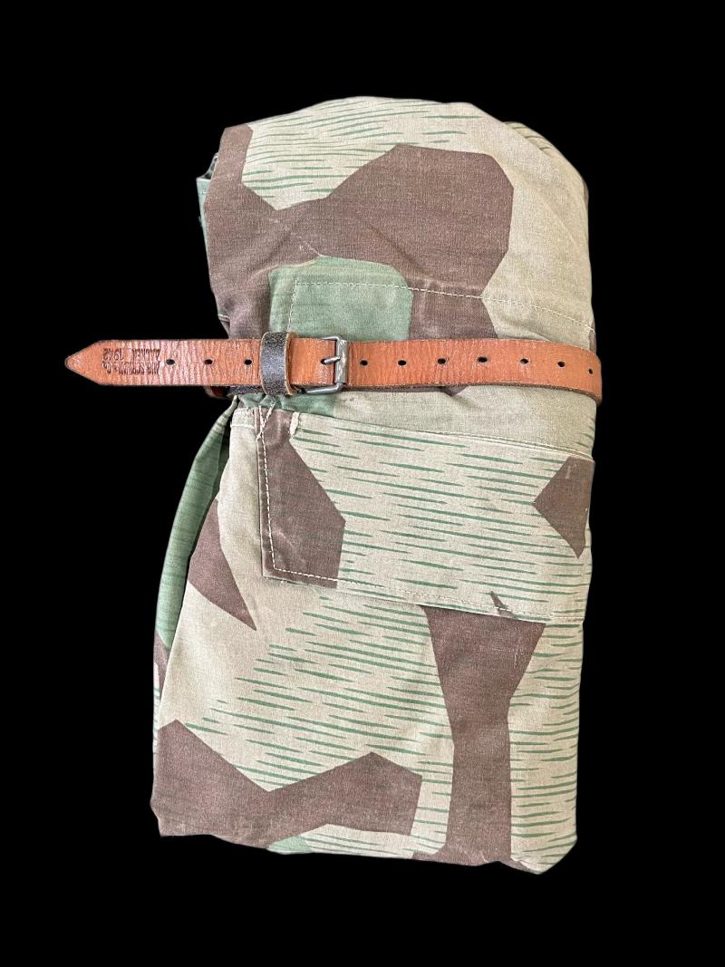 WW2 GERMAN ZELTBAHN (SPLINTER PATTERN CAMO) (STAMPED)
