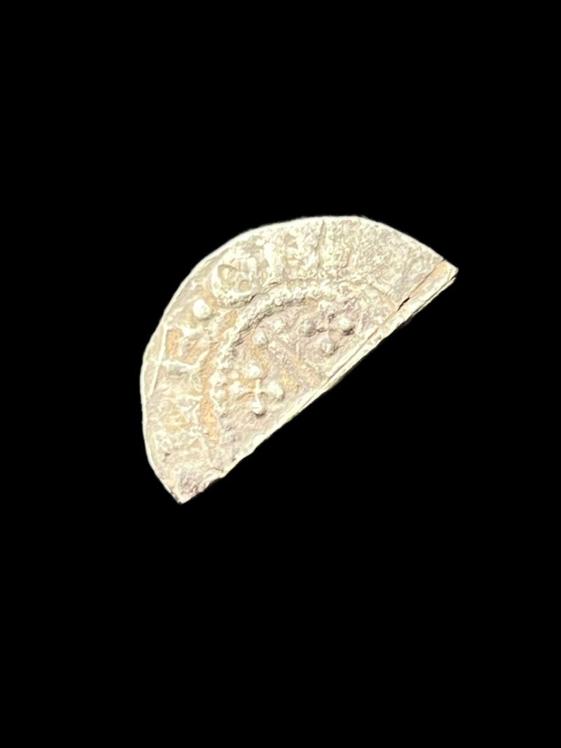 HALF CUT PLANTAGENET SILVER COIN